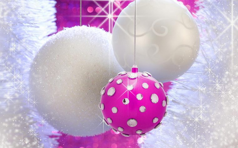 Fonds D'Écran Noël Boules 2015 – Maximumwall à Fond D Écran Boule De Noel