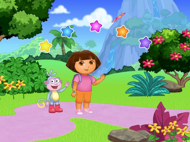 Foret Image: Dora Et La Foret Enchantee Jeux tout Voiture Dora