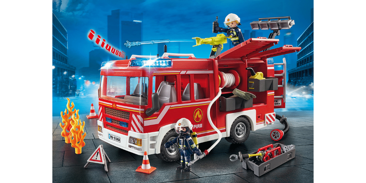 Fourgon D'Intervention Des Pompiers Playmobil : Devenir Un Vrai Petit destiné Video Playmobil Pompier