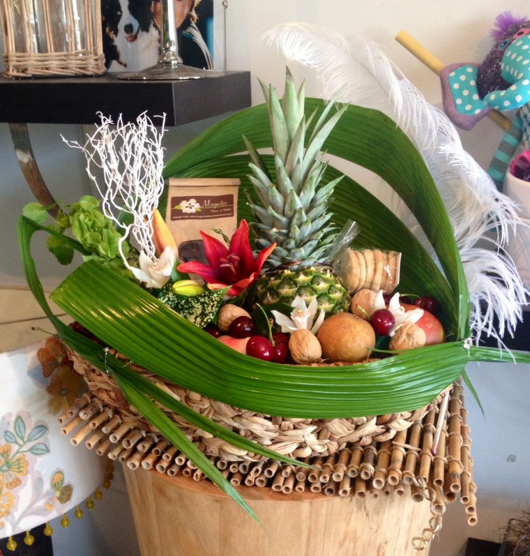 Fruits Basket Panier De Fruits  Table Decorations, Decor, Basket dedans Panier À Fruits