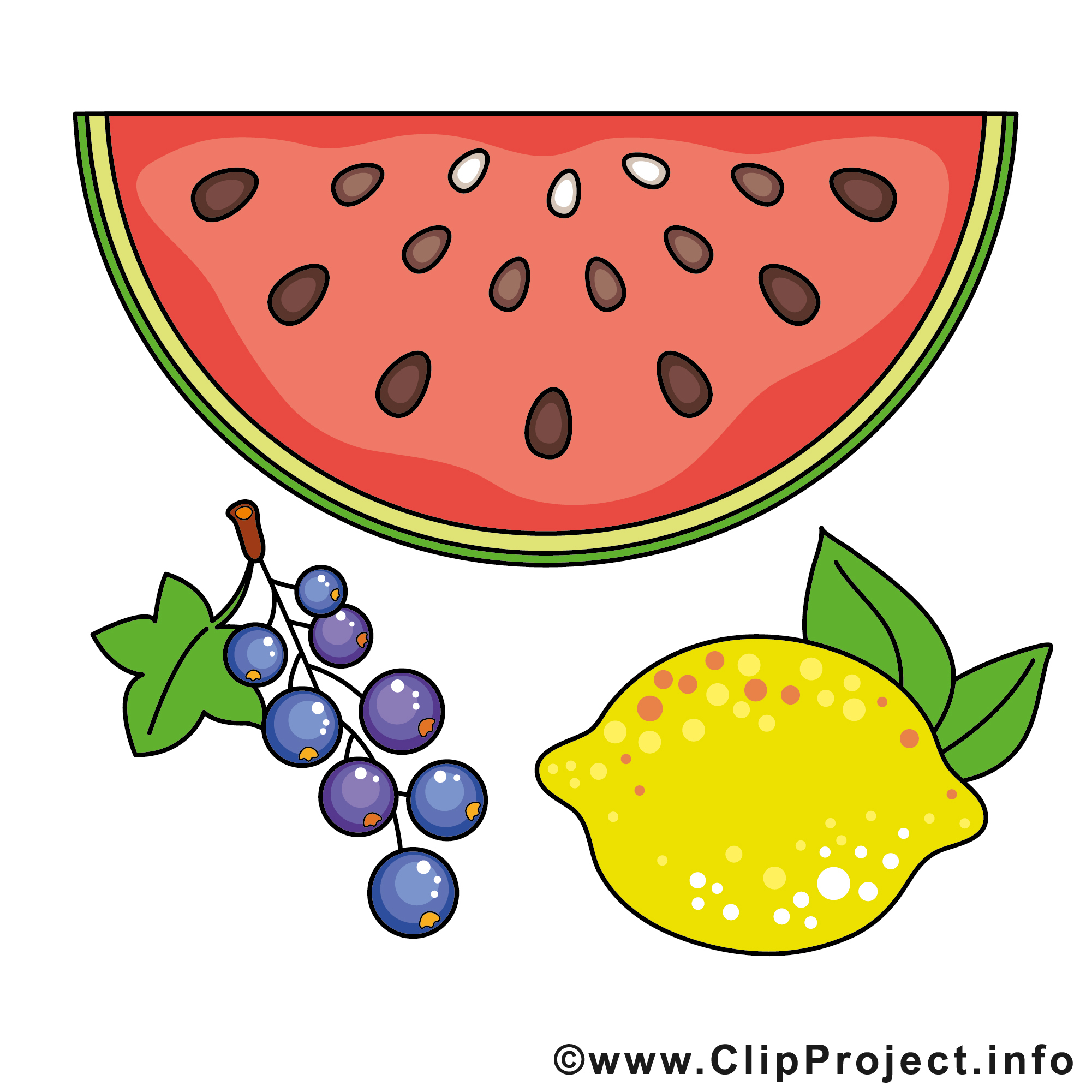 Fruits Dessin À Télécharger Clip Arts Gratuits - Fruits Et Légumes concernant Fruits Dessin 
