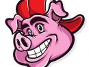 Funky Cochon Dessin Animé  Vecteur Premium pour Cochon Dessin
