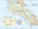 Grande Carte Costa Rica Sur Carte Du Monde serapportantà Carte De Cuba À Imprimer
