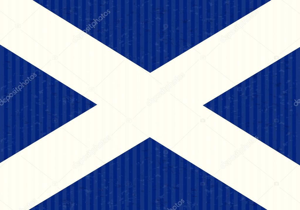 Grunge Drapeau Écossais Image Vectorielle Par Kup © Illustration #55993869 dedans Le Drapeau De Scotland