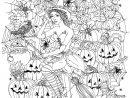 Halloween À Colorier - Ma Petite Médiathèque serapportantà Dessin A Colorier Halloween Gratuit