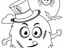 Halloween Monster Cute Kids Coloring Pages Printable à Dessins Halloween