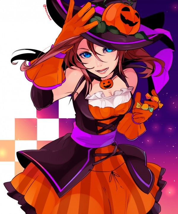 #Halloween #Sorcière #Dessin Motu0505  Kingdom Hearts, Theme Halloween à Sorciere Manga