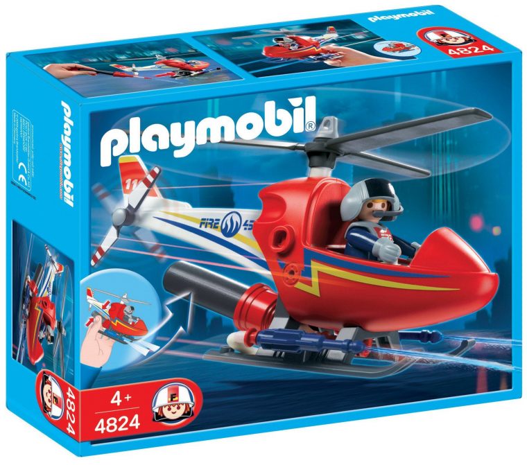 Helicoptere Playmobil D'Occasion destiné Helicoptère Playmobil