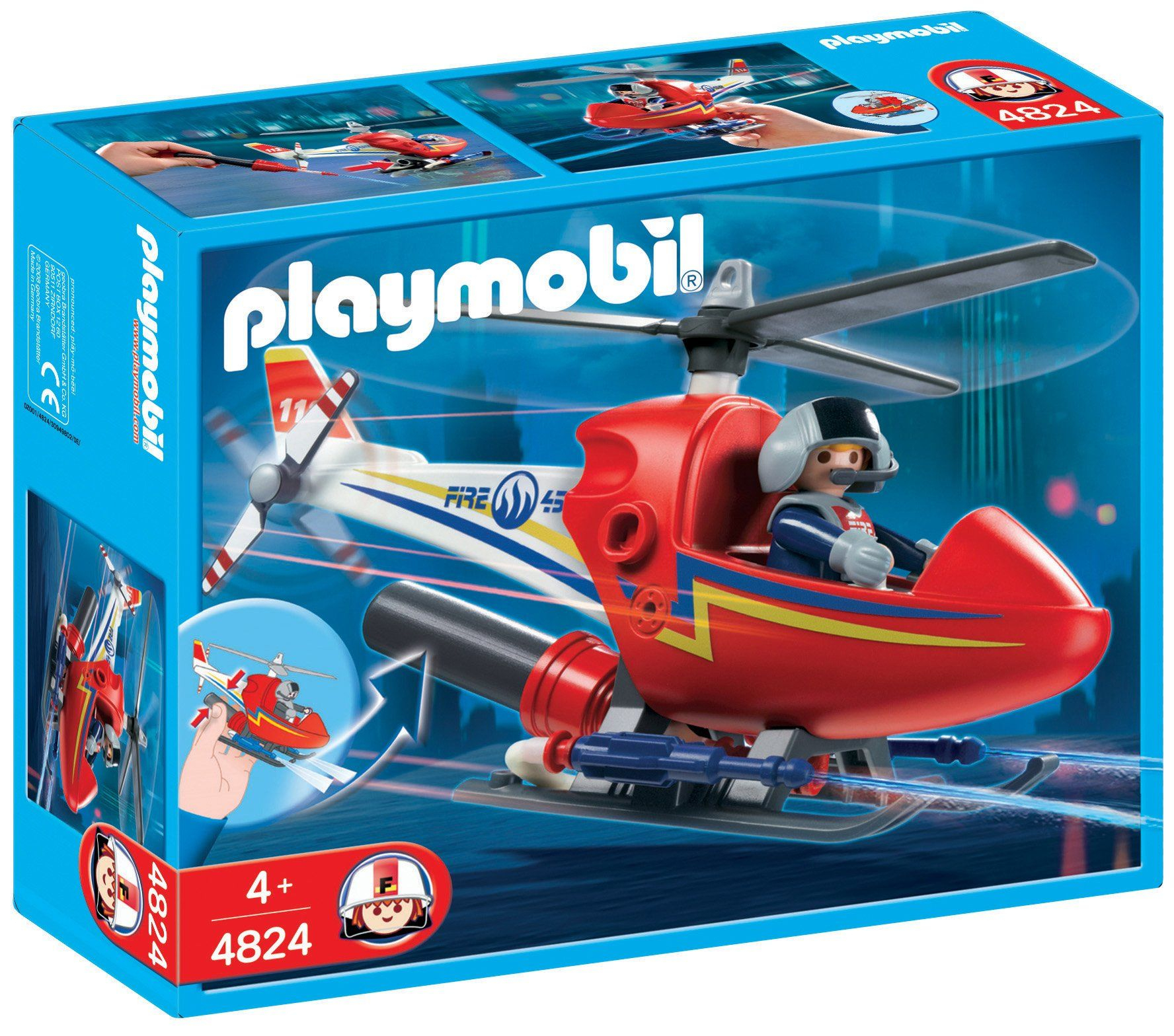Helicoptere Playmobil D&amp;#039;Occasion destiné Helicoptère Playmobil 