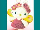 Hello Kitty Avec Tuto Écrit En Français Et Gratuit  Tutoriel Crochet tout Video Hello Kitty En Français Gratuit