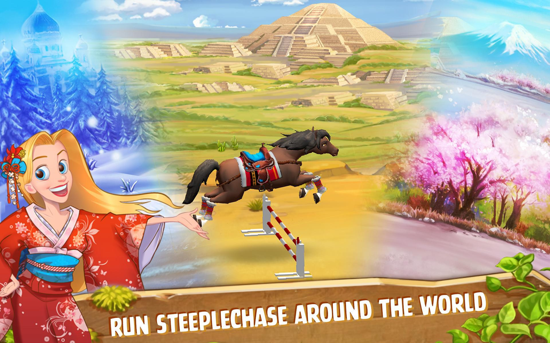 Horse Haven World Adventures - Jeux Pour Android 2018 - Téléchargement pour Jeux De Cheval Horseland 