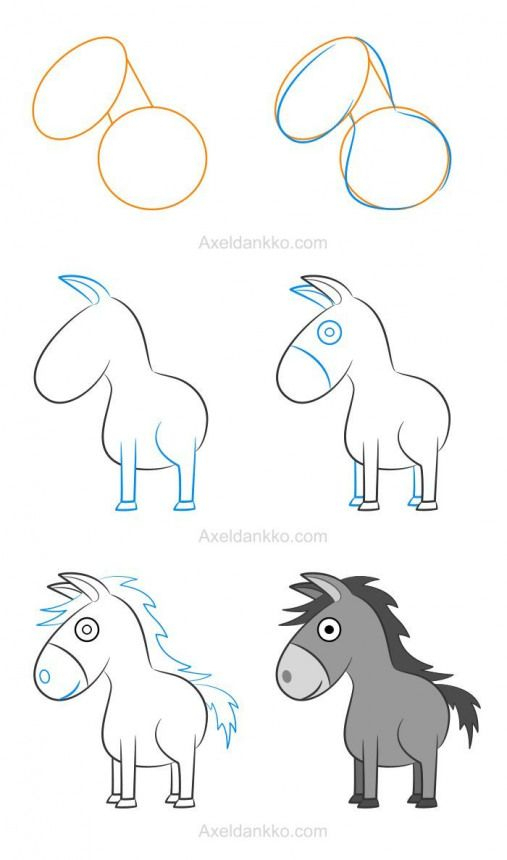 How To Draw A Donkey - Comment Dessiner Un Âne #Drawingtechniques # serapportantà Comment Dessiner Un Éléphant 