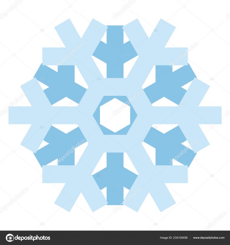 Icône Du Flocon De Neige. Symbole D'Hiver. Illustration Vectorielle à Flocon De Neige Dessin