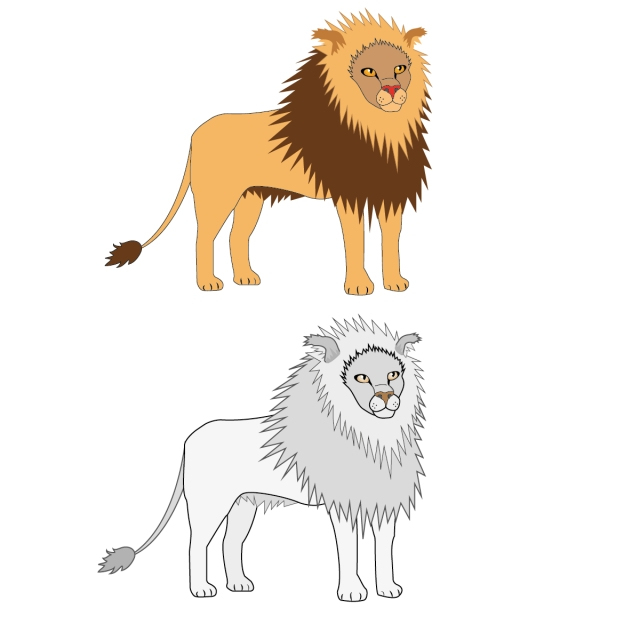 Idées Pour Dessin Lion Realiste Facile - Random Spirit serapportantà Dessiner Un Lion Facilement