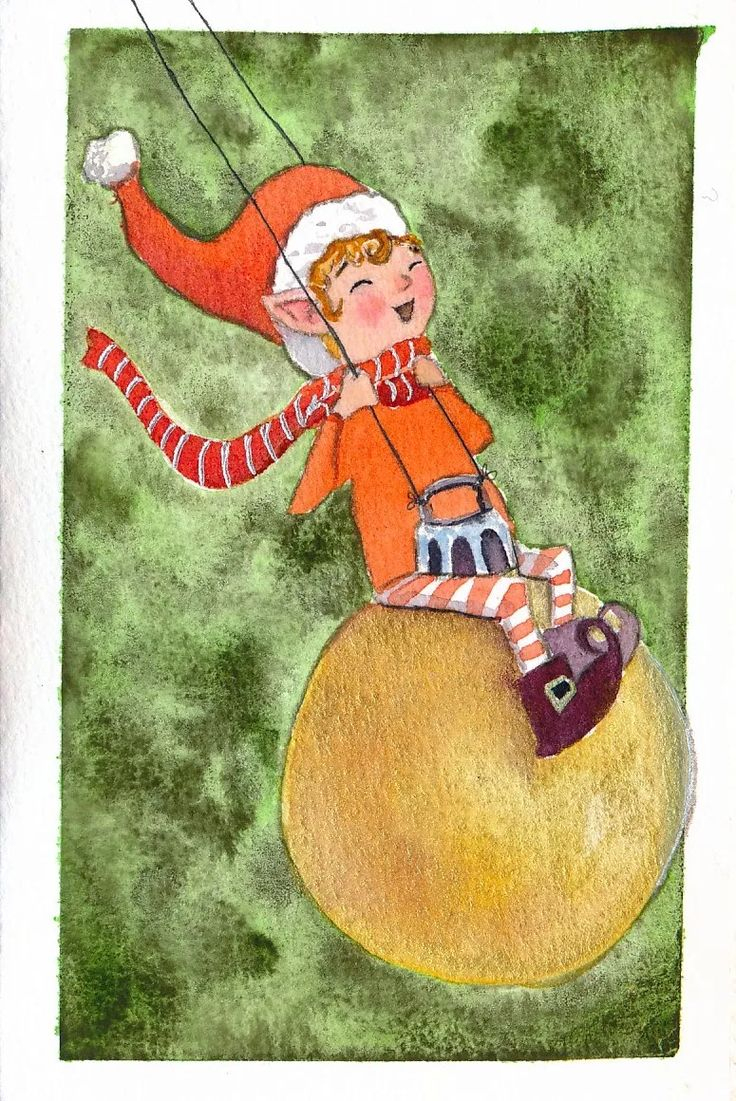 Illustration Lutin De Noël En 2020  Lutin De Noel, Lutin, Jolie Carte encequiconcerne Illustrations Noël 