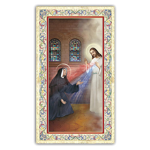 Image De Dévotion Apparition Christ Miséricordieux À  Vente En Ligne avec Images Pieuses Gratuites 