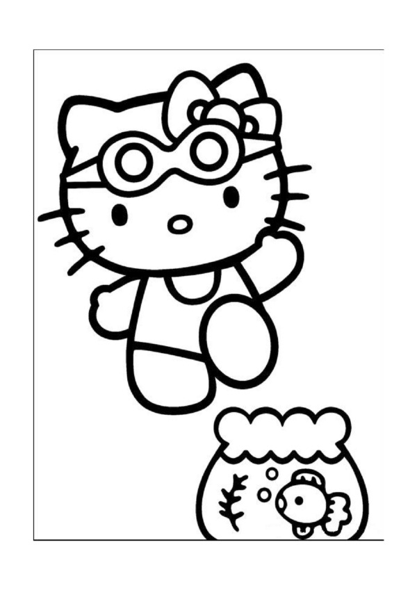 Image Hello Kitty À Imprimer En Couleur - Choix De Couleur encequiconcerne Dessin De Hello Kitty En Couleur 