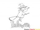 Images Sorcière - Halloween Gratuit À Imprimer - Halloween Coloriages pour Image Halloween À Imprimer Gratuit