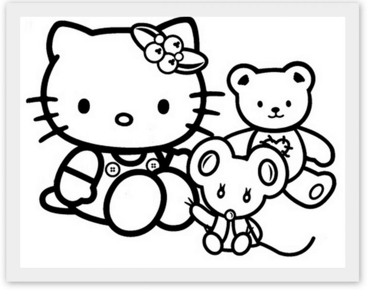 Imprimer Coloriage À Imprimer Hello Kitty Sirène Fond D'Écran – Voyager dedans Hello Kitty Sirène