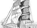 Ink Illustration Pirate  Créer Une Bd, Dessin De Bateau, Dessin Encre dedans Dessin D Un Bateau