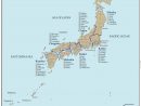 Japan - Maps avec Region Japon