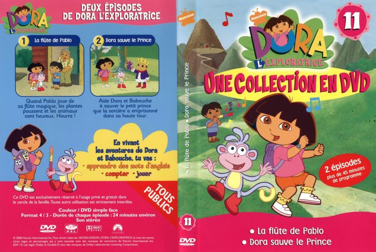 Jaquette Dvd De Dora L'Exploratrice Vol 11 – Cinéma Passion pour L Exploratrice