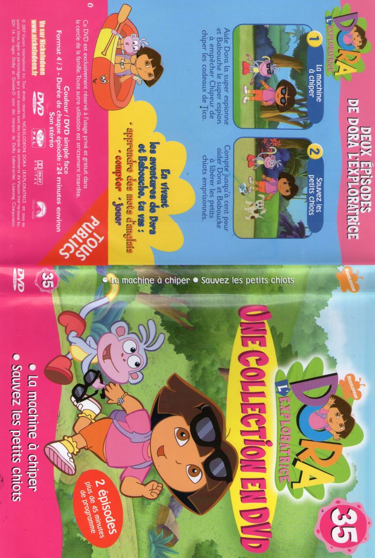 Jaquette Dvd De Dora L'Exploratrice Vol 35 – Cinéma Passion dedans L Exploratrice