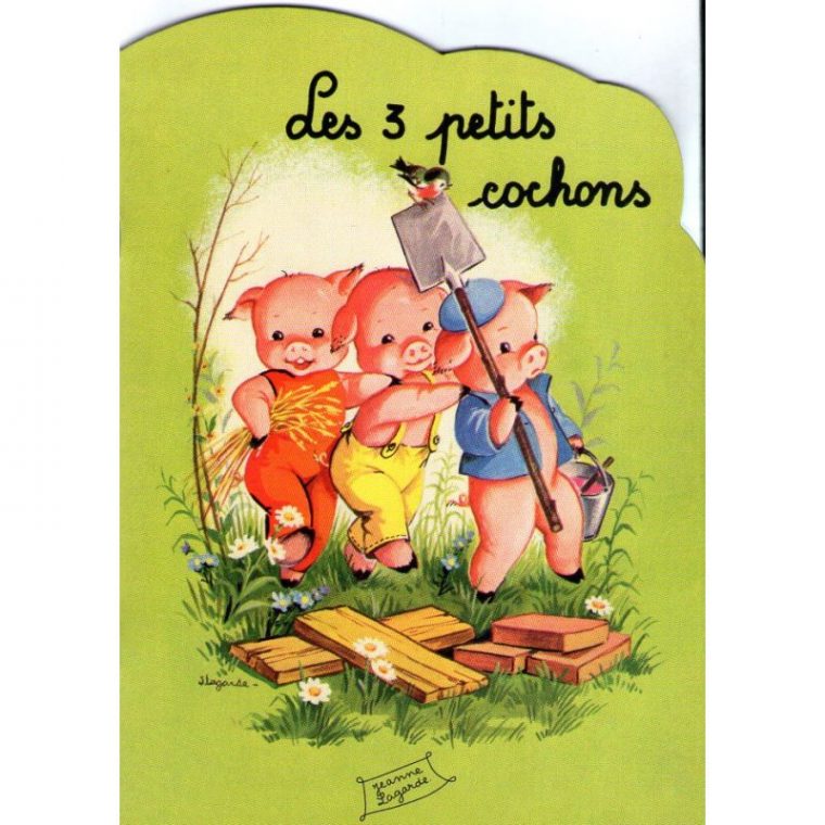 Jeanne Lagarde : Les 3 Petits Cochons  Livres En Famille encequiconcerne 3Petit Cochon