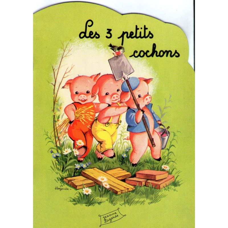Jeanne Lagarde : Les 3 Petits Cochons  Livres En Famille encequiconcerne 3Petit Cochon