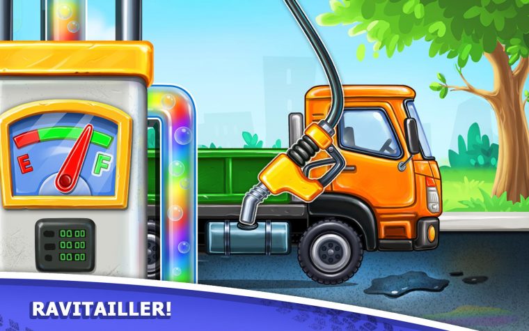 Jeux De Camion Pour Enfants Construisez Une Maison Pour Android dedans Jeux Enfant Camion