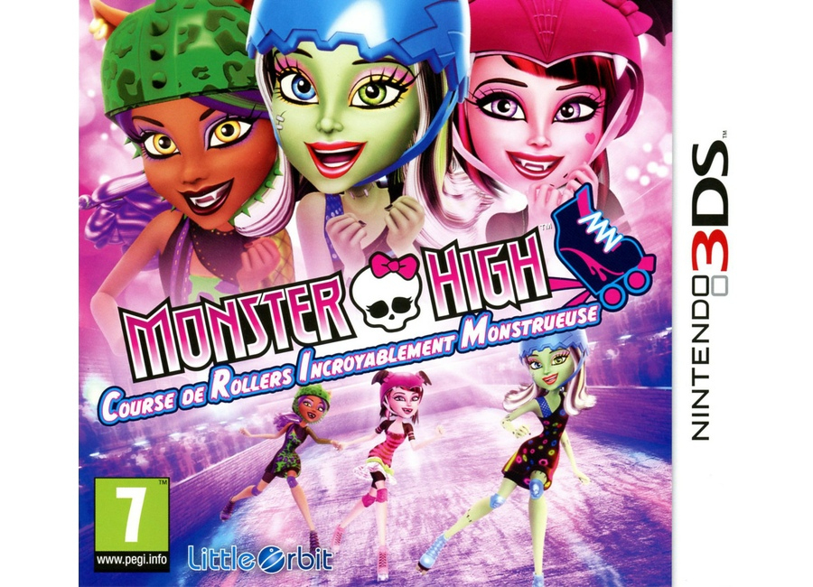 Jeux Vidéo Monster High Course De Rollers Incroyablement Monstrueuse avec Monster High Jeux En Ligne