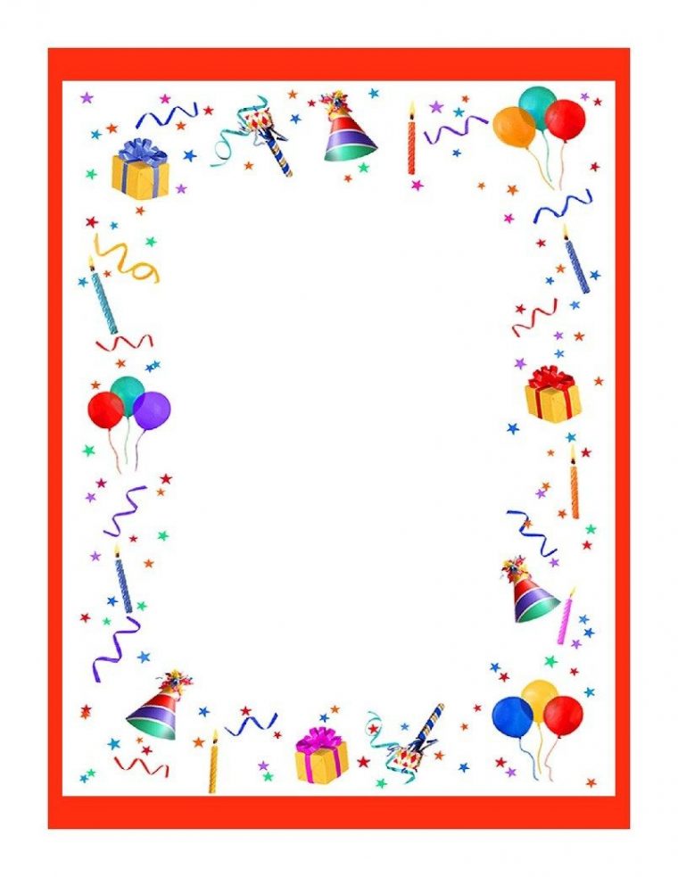 Joli Papier A Lettre Anniversaire Imprimable Gratuitement  Cartes à Etiquette Bon Anniversaire Gratuite A Imprimer