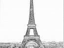 Jolie Vue  Reiseziele, Reisen, Ziel serapportantà Dessin Tour Eiffel À Imprimer