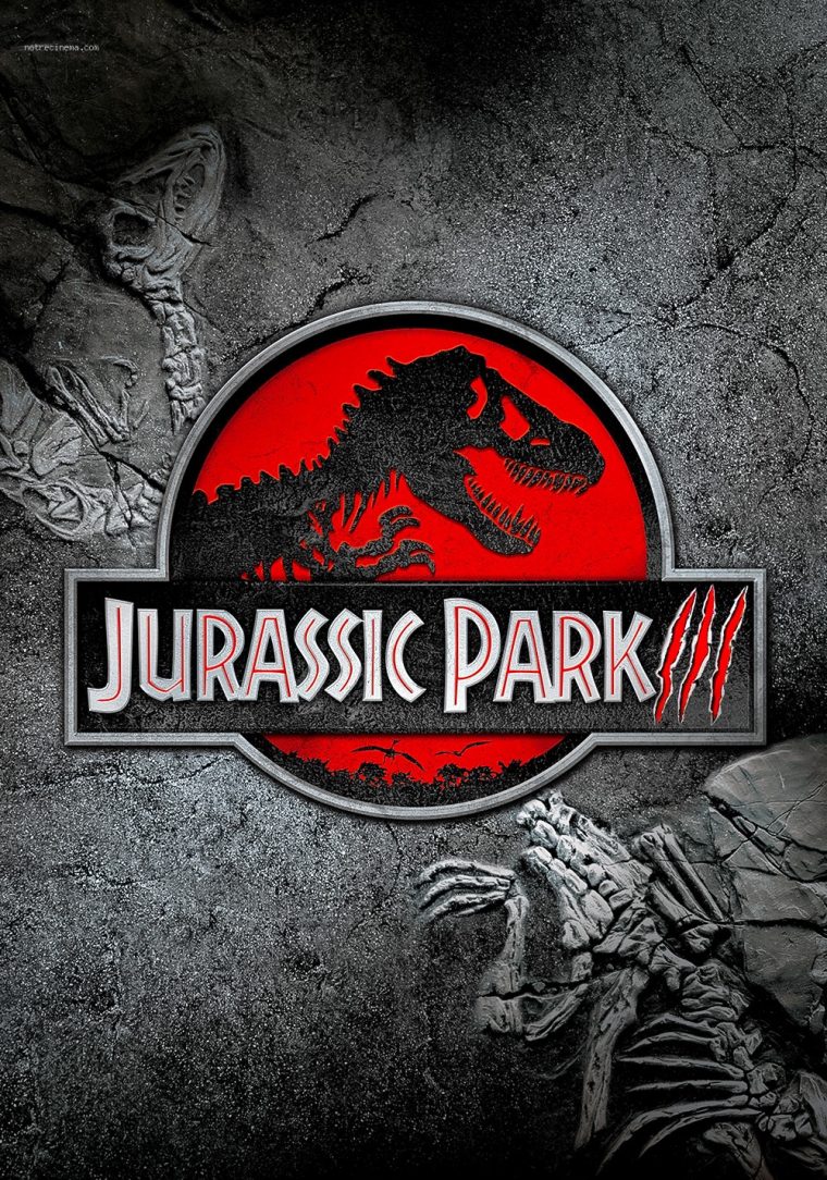 Jurassic Park 3 dedans Affiche Jurassic Park