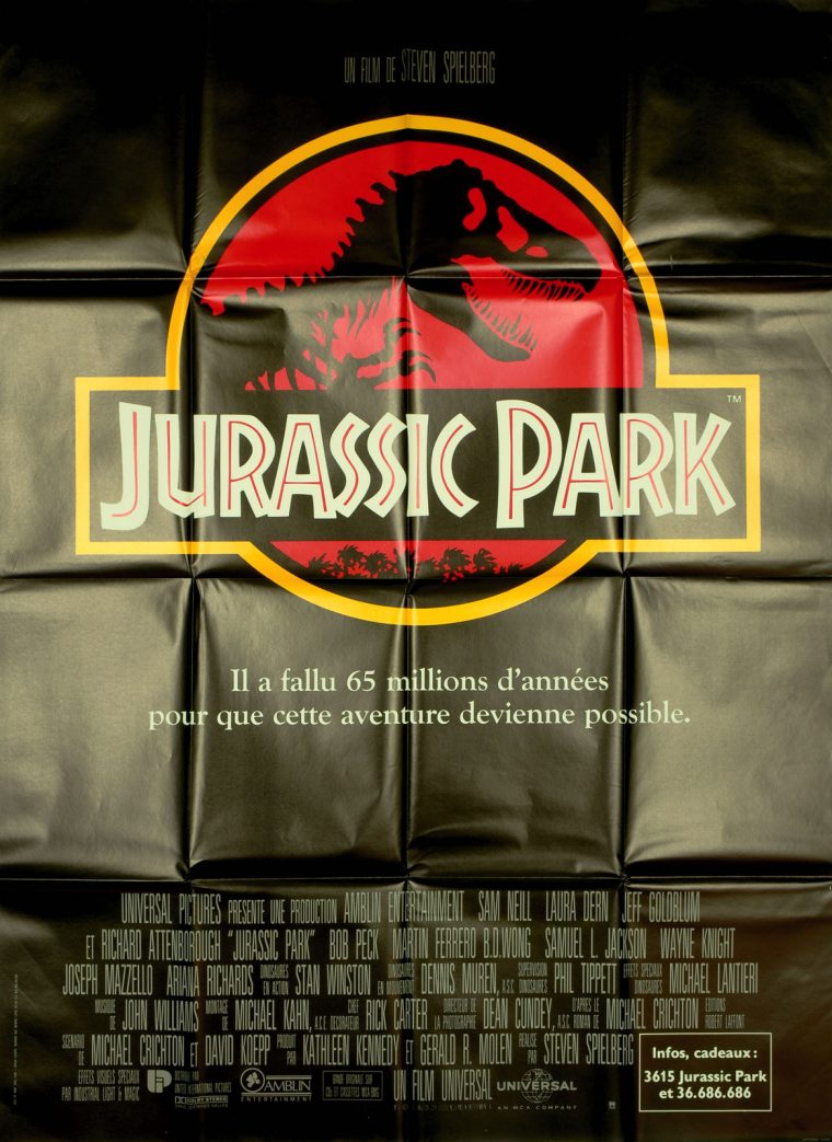 Jurassic Park  Affiche-Cine tout Jurassic Park Affiche