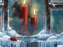 La Bougie De Noël - Un Joli Moyen Pour Décorer La Maison - Archzine.fr tout Theme Noel