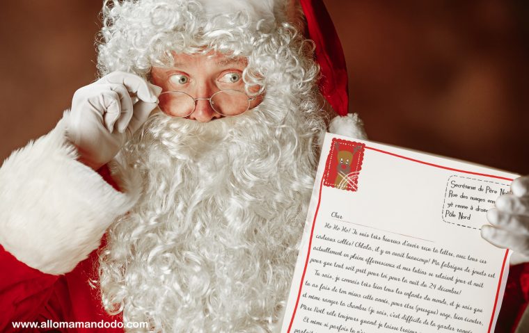 La Lettre Réponse Du Père Noël À Imprimer! – Allo Maman Dodo concernant Modele De Pere Noel A Imprimer