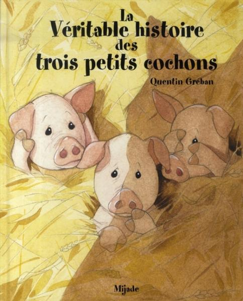 La Véritable Histoire Des Trois Petits Cochons - Livre - France Loisirs pour Histoire 3 Petit Cochon