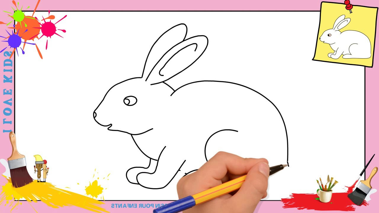 Lapins Dessin Luxe Photographie Dessin Lapin 2 Ment Dessiner Un Lapin concernant Dessin Un Lapin 
