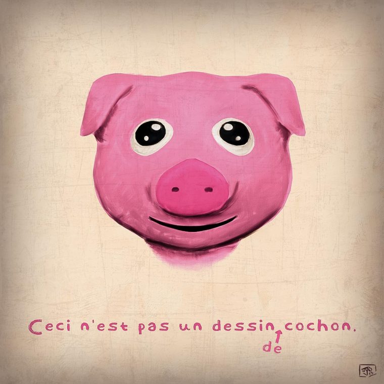 Le Blog De Pylb: Ceci N'Est Pas Un Dessin De Cochon dedans Dessin Tete De Cochon