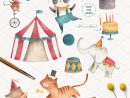 Le Cirque Magnifique  Circus Nursery Decor, Circus Illustration avec Dessin Cirque