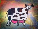 Le Dessin Des Enfants D'Une Vache Illustration Stock - Illustration Du destiné Dessin D Une Vache
