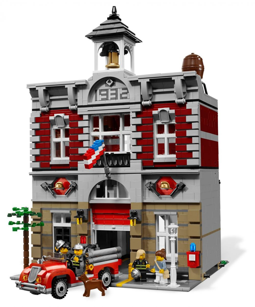 Lego Creator 10197 Pas Cher, La Brigade De Pompiers destiné Lego Pompier 