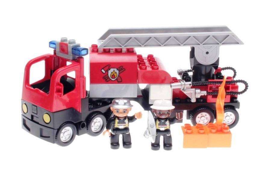 Lego Duplo 4977 - Le Camion Des Pompiers intérieur Jeu De Pompier En Ligne