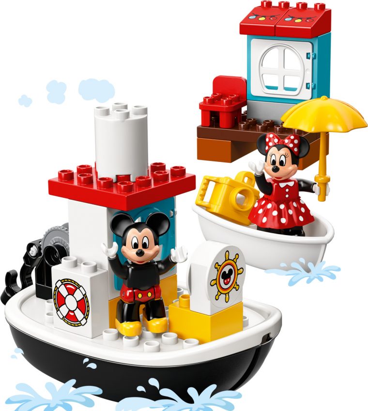 Lego Duplo – Le Bateau De Mickey (10881) Au Meilleur Prix Sur Idealo.fr dedans Bateau Mickey