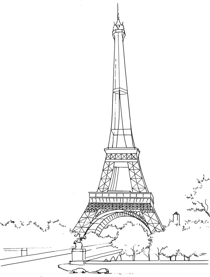 Les 25 Meilleures Idées De La Catégorie Coloriage Tour Eiffel Sur avec Dessin Tour Eiffel À Imprimer 