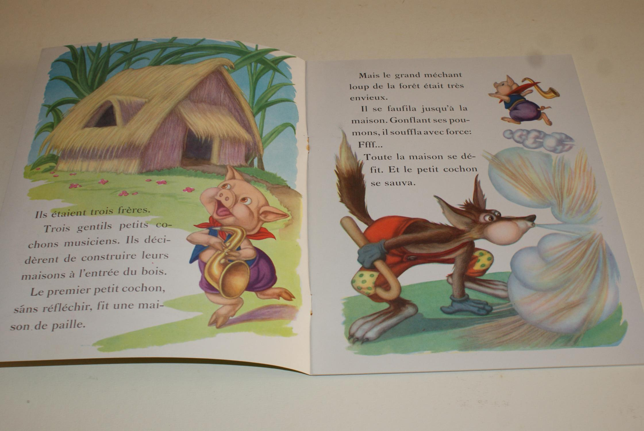 Les 3 Petits Cochons Et Le Loup. Illustré Par Gutmaga. [Grands Albums pour Loup Cochon