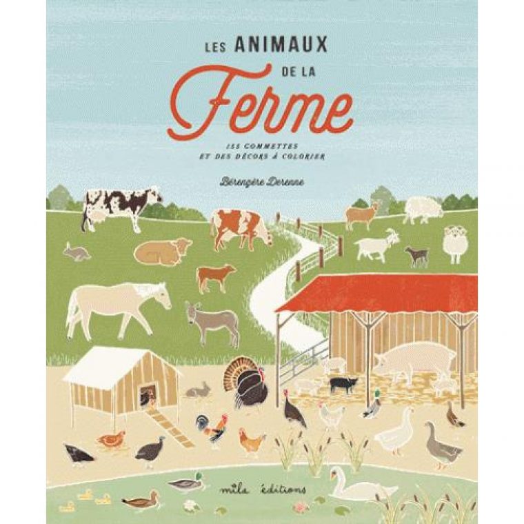 Les Animaux De La Ferme – 150 Gommettes Et Des Décors À Colorier – Jeux intérieur 3 À La Ferme