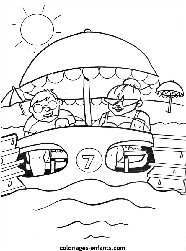 Les Coloriages De La Mer À Imprimer Sur Coloriages-Enfants serapportantà Coloriage Sur La Mer À Imprimer 