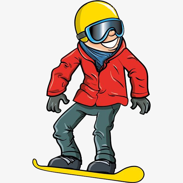 Les Hommes De Ski Dessin Jane Rouge Image Png Pour Le Téléchargement Libre destiné Ski Dessin
